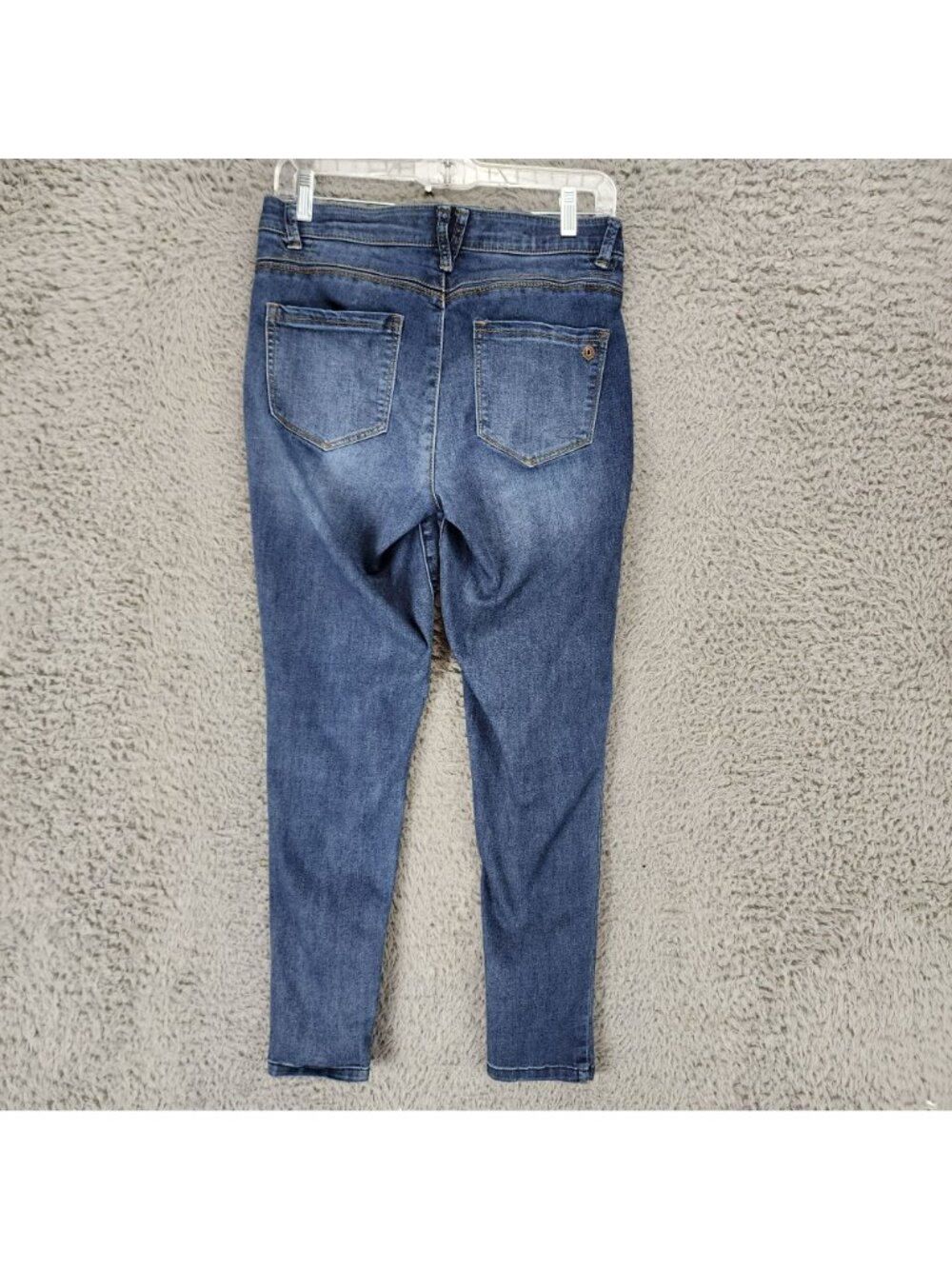 Democracy Jeans Womens 6 Blue Stretch Denim Skinny - Picture 9 of 14